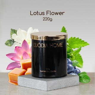 Lotus Flower Soy Scented Candles 220 g